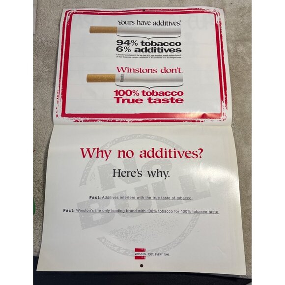 1999-2000 NASCAR Winston Cup Series Calendar Featuring Winston Ad Campaign - Picture 6 of 7